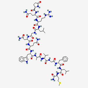 Chemical structure of [D-Phe12]-Bombesin