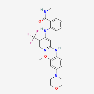 Chemical structure of PND-1186