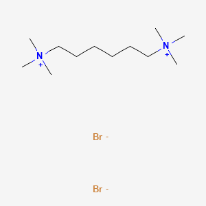 Chemical structure of Hexamethonium Bromide