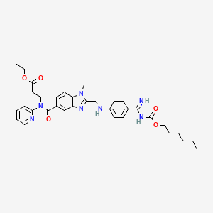 Chemical structure of BIBR-1048