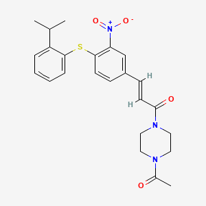 Chemical structure of A 286982