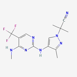 Chemical structure of GNE0877