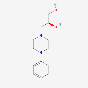 Chemical structure of Levodropropizine