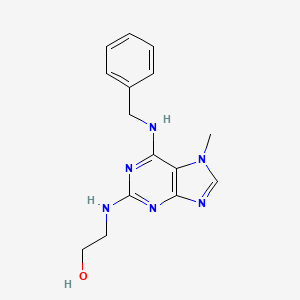 Chemical structure of Iso-Olomoucine