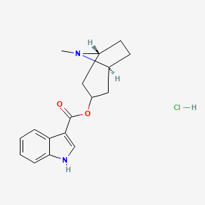 Chemical structure of Tropisetron Hydrochloride