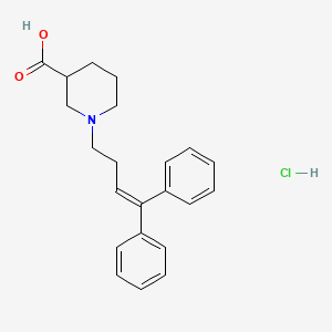Chemical structure of SKF 89976A hydrochloride