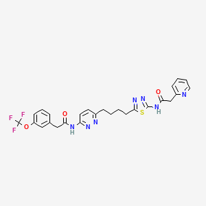 Chemical structure of CB-839