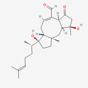 Chemical structure of Ophiobolin B