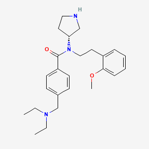 Chemical structure of PF 429242