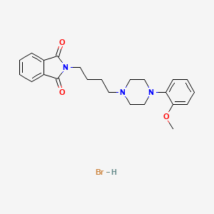 Chemical structure of NAN-190 hydrobromide