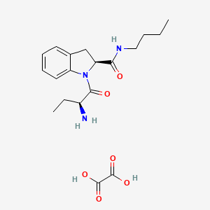 Chemical structure of Butabindide oxalate