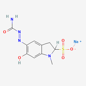 Chemical structure of Carbazochrome sodium sulfonate