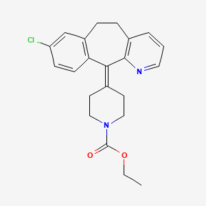 Chemical structure of Loratadine