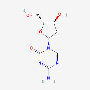 Chemical structure of Decitabine(NSC127716, 5AZA-CdR)