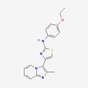 Chemical structure of JK 184