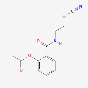 Chemical structure of Se-Aspirin