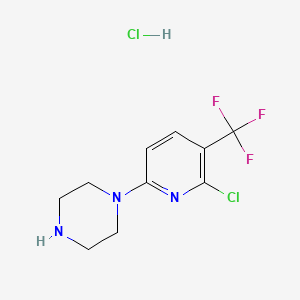 Chemical structure of Org 12962 hydrochloride
