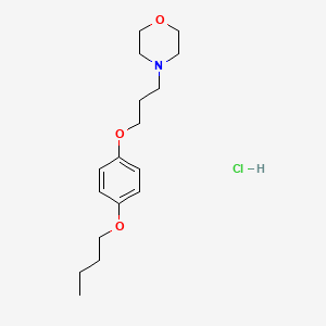 Chemical structure of Pramoxine HCl