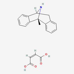 Chemical structure of (-)-MK 801
