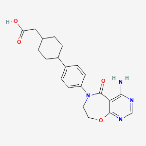 Chemical structure of PF-04620110