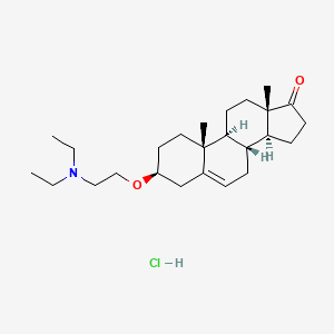 Chemical structure of U 18666A
