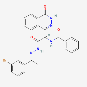 Chemical structure of AC 55541
