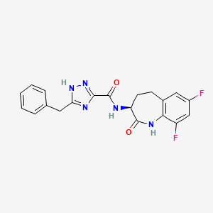Chemical structure of GSK3145095