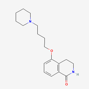 Chemical structure of DPQ