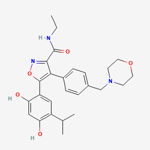 Chemical structure of Luminespib