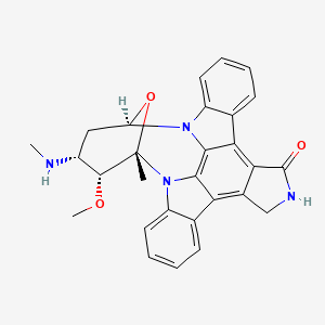 Chemical structure of Staurosporine