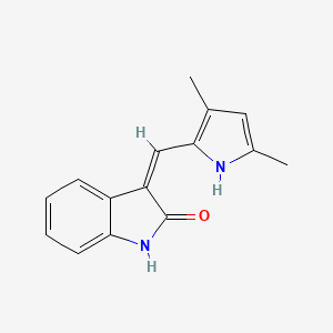 Chemical structure of SU5416