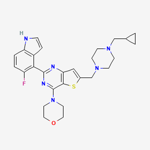 Chemical structure of PI-3065
