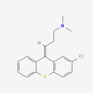 Chemical structure of Chlorprothixene