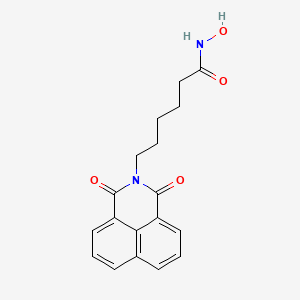 Chemical structure of Scriptaid