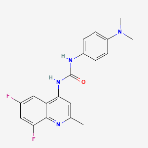 Chemical structure of SB408124