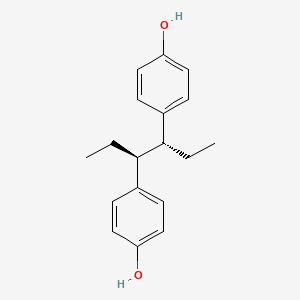 Chemical structure of Hexestrol