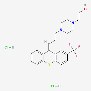 Chemical structure of Flupenthixol dihydrochloride