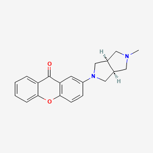Chemical structure of A 844606