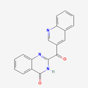 Chemical structure of Luotonin F