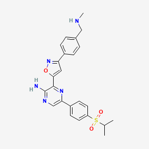 Chemical structure of VE-822