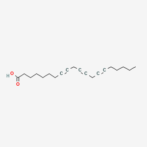 Chemical structure of 8,11,14-Eicosatriynoic Acid