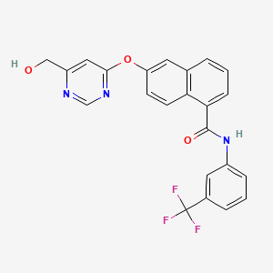 Chemical structure of BFH772