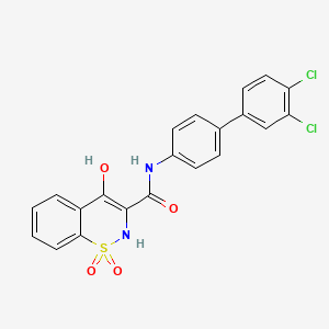 Chemical structure of PF-9184