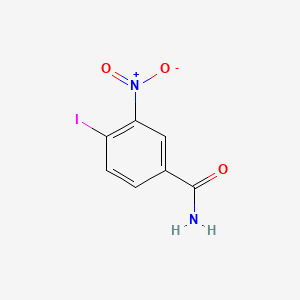 Chemical structure of Iniparib