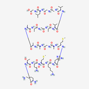 Chemical structure of Prion Protein 106-126 (human)