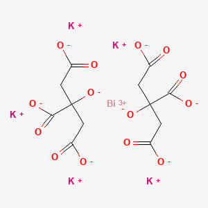 Chemical structure of Bismuth Subcitrate Potassium