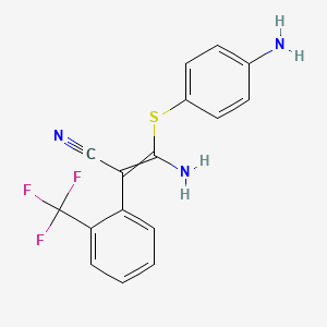 Chemical structure of SL-327