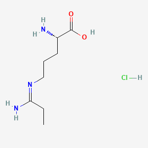 Chemical structure of Methyl-L-NIO (hydrochloride)