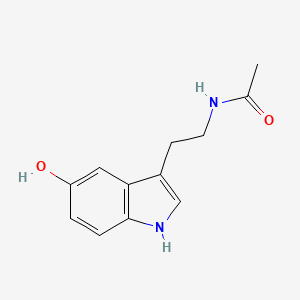 Chemical structure of N-Acetylserotonin