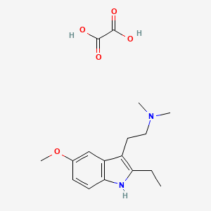 Chemical structure of EMDT oxalate